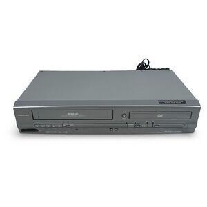 Magnavox MWD2205 DVD VCR Combo Player 4 Head Hi-Fi Gray FOR PARTS REPAIR READ